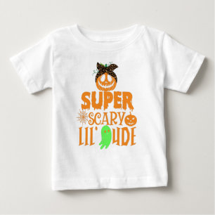 VINTAGE TOPPEN SCARY LIL'DUDE - CUTSCARY PUMPKIN T SHIRT