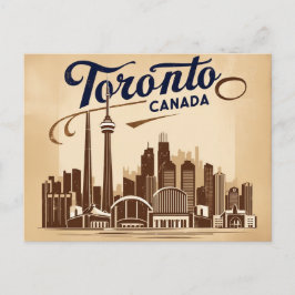 Vintage Toronto, Kanada Vykort