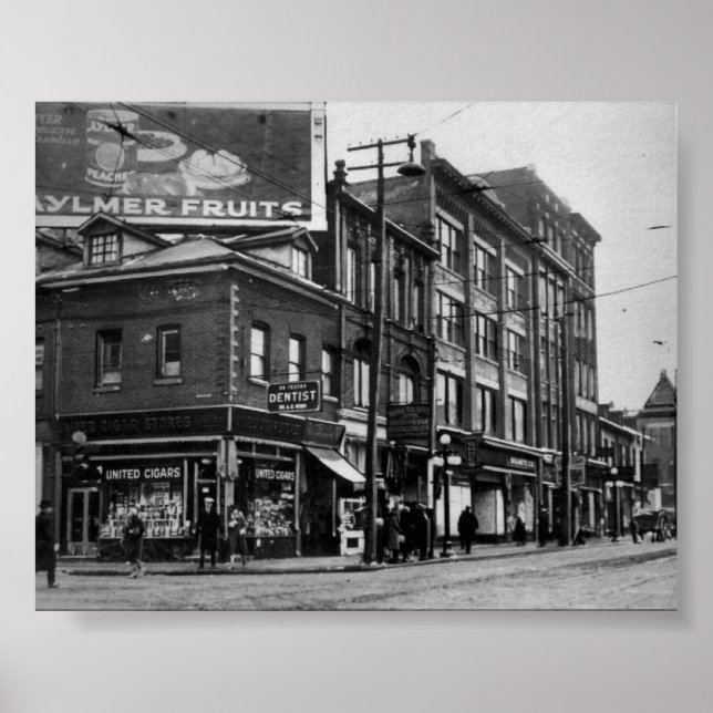 Vintage Toronto, Ontario, Kanada Poster (Framsidan)