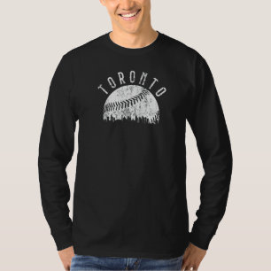 Vintage Toronto Ontario Skyline Apparel T Shirt