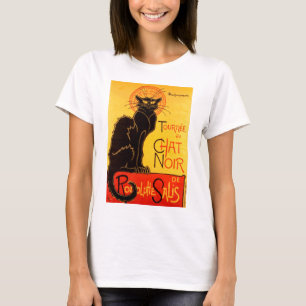 Vintage Tournee de Chatta Noir Black Cat T-shirt