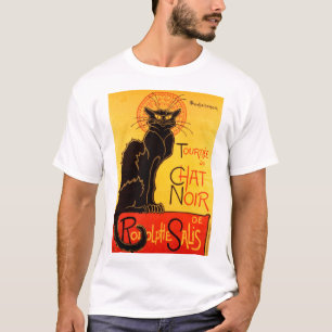 Vintage Tournee de Chatta Noir Black Cat Tee