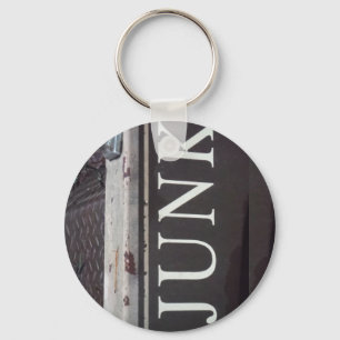 Vintage Tow Lastbil JUNK SIGN Nyckelring