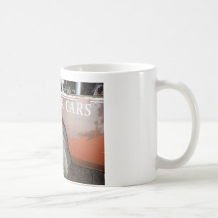 Vintage Tow Lastbil pengarar för skräpbilsskylt Kaffemugg