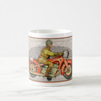 VINTAGE TOY MOTORCYCLE  KAFFEMUGG