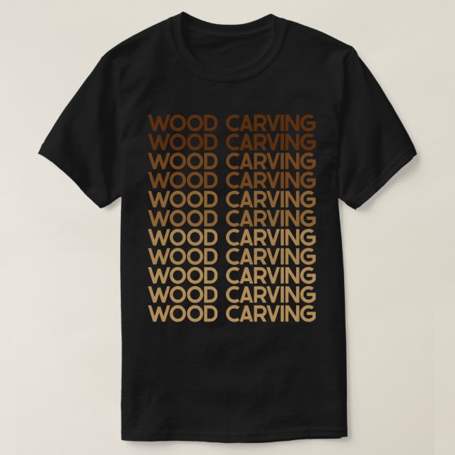 Vintage träbearbetning ving t shirt (Design framsida)