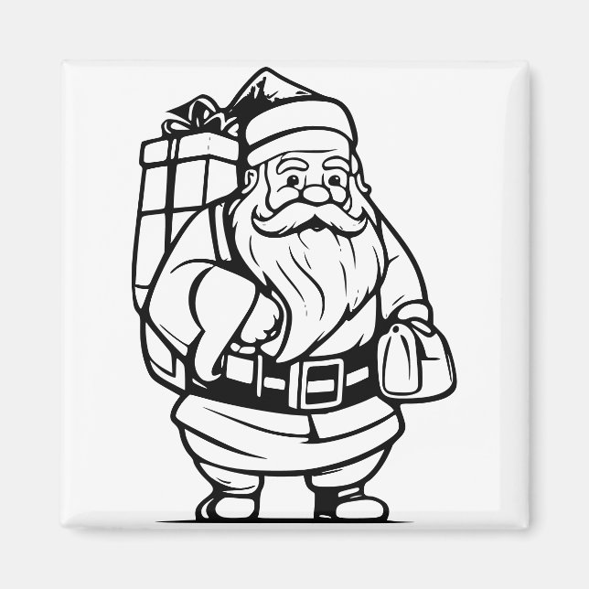 vintage träd magnet (Framsidan)