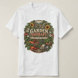 Vintage trädgårdsstuga t shirt