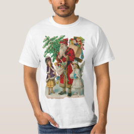 vintage traditionell julklapp t shirt