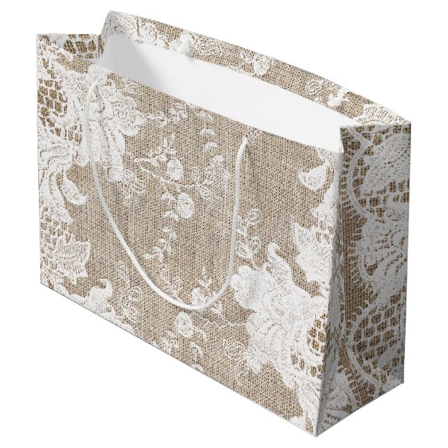 Vintage, traditionell land-burk och snöre (Baksidan Vinklad)