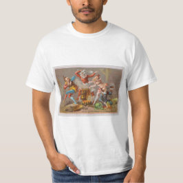 Vintage traditionellt julkort t shirt