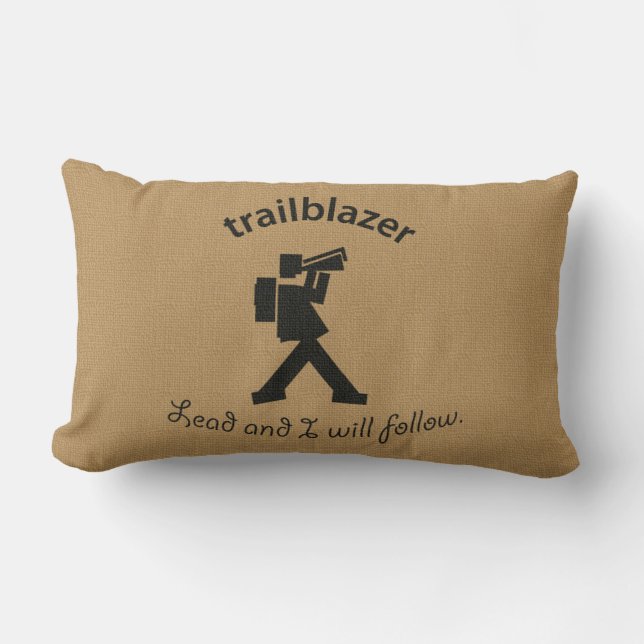 Vintage Trailblazer Lumbar Pillow Lumbarkudde (Framsida)