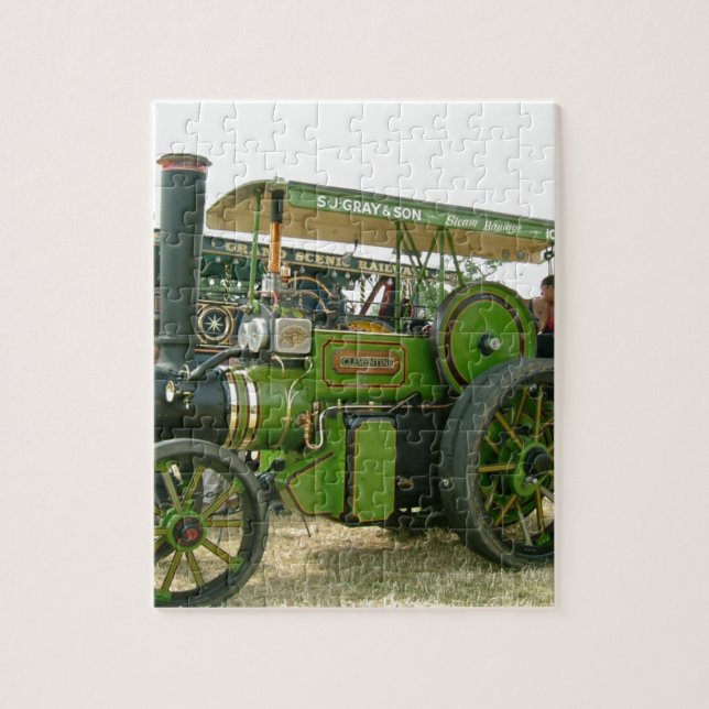 vintage-traktor pussel (Vertikal)