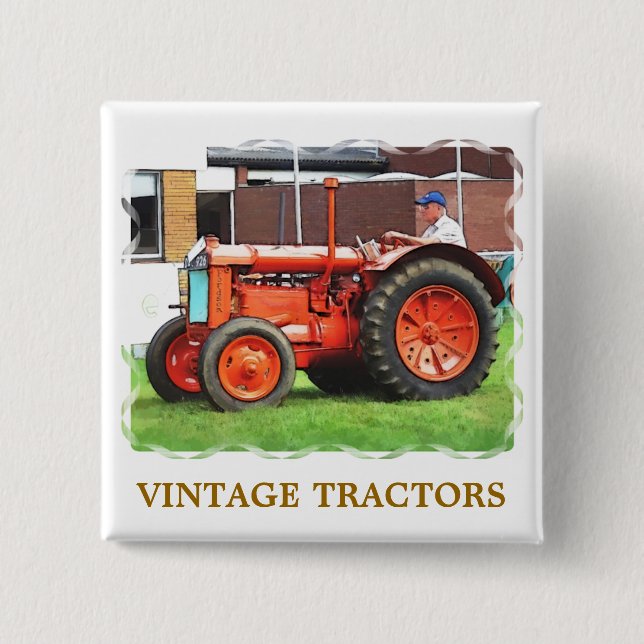 VINTAGE TRAKTORER KNAPP (Framsida)