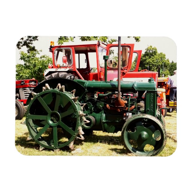 VINTAGE TRAKTORER MAGNET (Horisontell)