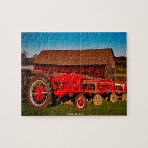 Vintage Traktorer Pussel