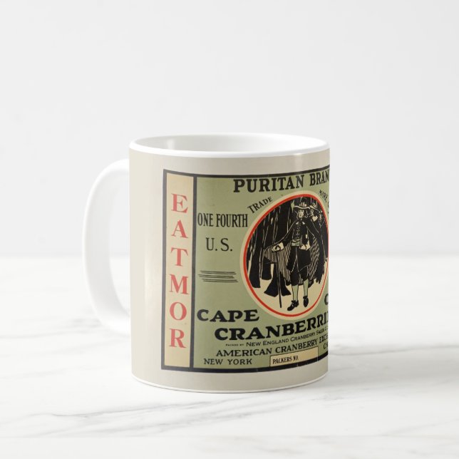Vintage Tranbärs Mugg (Framsida vänster)