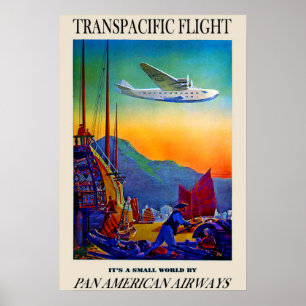 Vintage Transportfack Poster