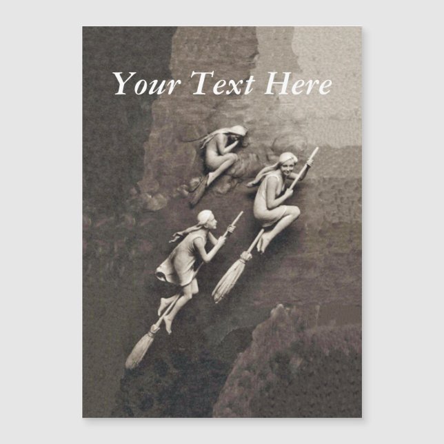 Vintage Tre Halloween-väderstreck (Framsida)