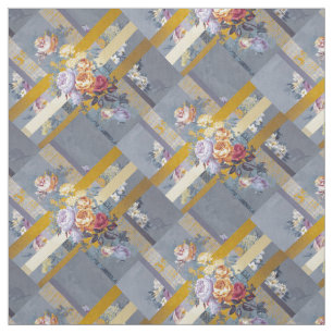 Vintage Trellis Bloom Tyg