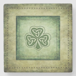 Vintage trendig grundge Irish schrock Stenunderlägg