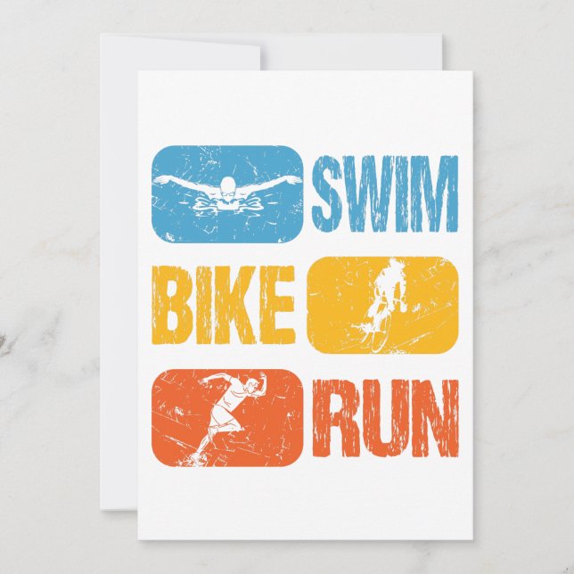 Vintage Triathlon - Simma Bike Springa (Framsida)