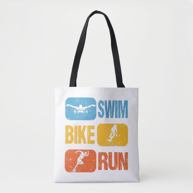 Vintage Triathlon - Simma Bike Springa Tygkasse (Framsida)
