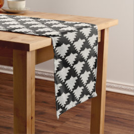 Vintage Tribal Geometrisk Fågel | Svart & Elfenben