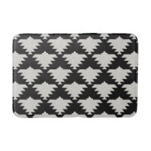 Vintage Tribal Geometrisk Fågel | Svart & Elfenben
