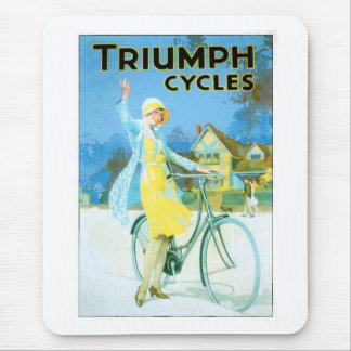 Vintage Triumph Cycles Cycle Poster Musmatta