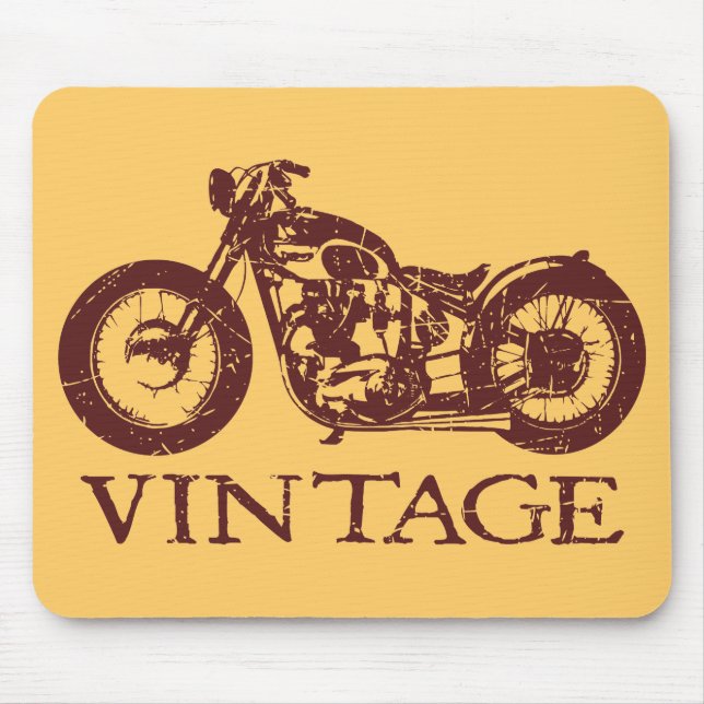 Vintage Triumph Musmatta (Framsidan)