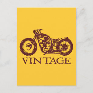 Vintage Triumph Vykort