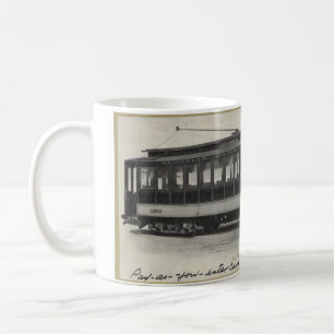 Vintage Trolley Mugg - Sip and Transport Back