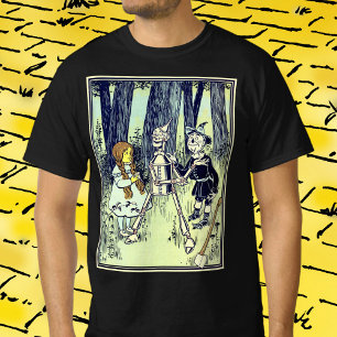 Vintage Trollkarlen från Oz, Dorothy möter Bleckma T Shirt