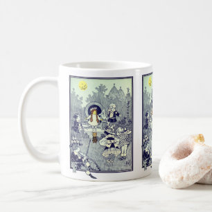 Vintage Trollkarlen från Oz, Dorothy möter munchki Kaffemugg