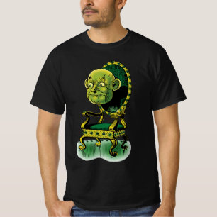 Vintage Trollkarlen från Oz, Grinig trollkarl på s Tee Shirt