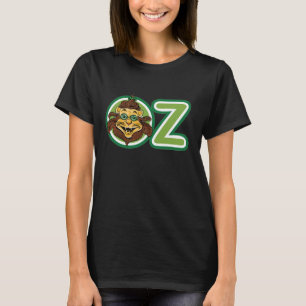 Vintage Trollkarlen från Oz, Lejon i bokstaven O T-shirt