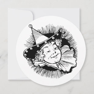 Vintage Trollkarlen från Oz, Munchkin-flicka Födel Inbjudningar
