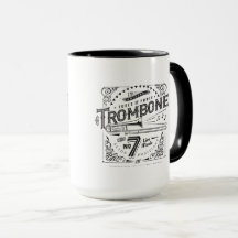 Vintage Trombone Mugg