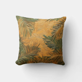 Vintage Tropical Blommigt Delight Kudde