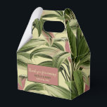 Vintage Tropical Handflatan Botanical Watercolor C Presentaskar<br><div class="desc">En vacker botanisk vintage-färgsmålning av en tropisk handflatan Cordyline mot Princes Margaret gjord i ett repeterbart mönster med en krämlinne texturerad bakgrund i kräm och grönt färg. Gör mönster större eller mindre eller rotera det enligt dina önskemål. Anpassa den genom att lägga till en formetikett och starta i följande färg...</div>