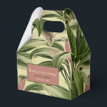 Vintage Tropical Handflatan Botanical Watercolor C Presentaskar<br><div class="desc">En vacker botanisk vintage-färgsmålning av en tropisk handflatan Cordyline mot Princes Margaret gjord i ett repeterbart mönster med en krämlinne texturerad bakgrund i kräm och grönt färg. Gör mönster större eller mindre eller rotera det enligt dina önskemål. Anpassa den genom att lägga till en formetikett och starta i följande färg...</div>