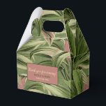 Vintage Tropical Handflatan Botanical Watercolor G Presentaskar<br><div class="desc">Den här affären har en vacker botanisk vattenfärgning av vintage av en tropisk Cordyline från handflatan jämfört med Princes Margaret som gjorts till ett repeterbart mönster med en grönt linen texturerad bakgrund i kräm, rosa och grönt färg. Gör mönster större eller mindre eller rotera det enligt dina önskemål. Anpassa den...</div>