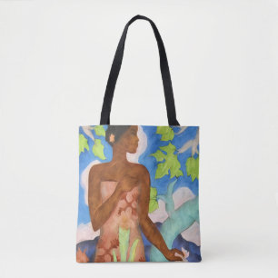Vintage Tropical Hawaiian Woman Island Theme Tygkasse