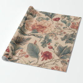 Vintage Tropisk Presentpapper