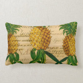 Vintage Tropiskt ananas lumbalfyllning Lumbarkudde