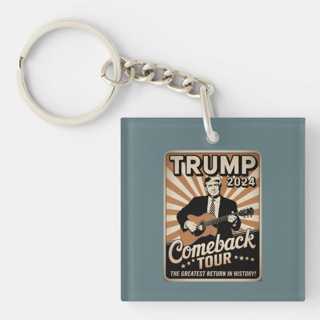 Vintage TRUMP 2024 Rocks COMEBACK TOUR  (Framsidan)
