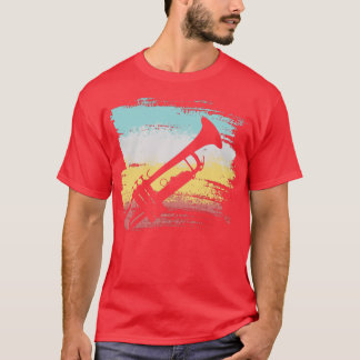 Vintage Trumpet Player T Shirt