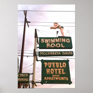 Vintage Tucson Arizona Poster