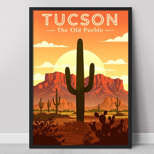 Vintage Tucson Poster (Skapare uppladdad)